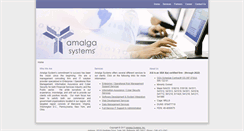 Desktop Screenshot of amalgasystems.com